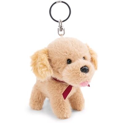 NICI Nyckelring, Golden Retriever 10 cm, brun, en trogen plyschkompis för ryggsäck eller väska, nyckelhållare för både små och stora 63401 NICI Nyckelring, Golden Retriever 10 cm, brun, en trogen plyschkompis för ryggsäck eller väska, nyckelhållare för både små och stora 63401
