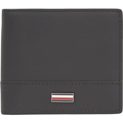 Tommy Hilfiger Herr TH CORP MINI CC WALLET AM0AM13244 dubbelvikt, SVART (svart), OS, svart (svart), one size Tommy Hilfiger Herr TH CORP MINI CC WALLET AM0AM13244 dubbelvikt, SVART (svart), OS, svart (svart), one size