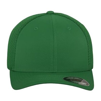 Flexfit dam/herr keps Tactel Mesh unisex keps passform vuxna, Grön, S-M Flexfit dam/herr keps Tactel Mesh unisex keps passform vuxna, Grön, S-M