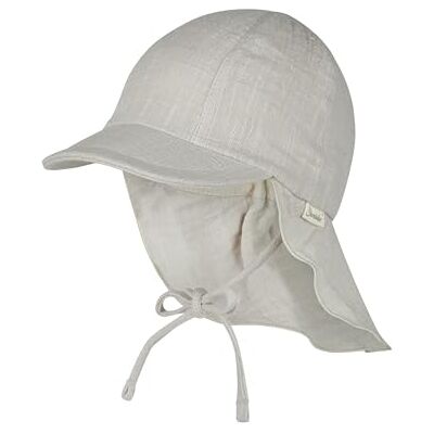 Sterntaler Baby Schirmmütze Nackens. Uni solhatt, ljusgrå, 5 1/2 Sterntaler Baby Schirmmütze Nackens. Uni solhatt, ljusgrå, 5 1/2