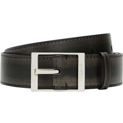 LIEBESKIND Lou dambälte, Svart vintage läder S, en storlek LIEBESKIND Lou dambälte, Svart vintage läder S, en storlek