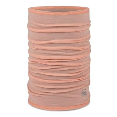 Buff Merino lätt halsdamask, Korall, one size Buff Merino lätt halsdamask, Korall, one size