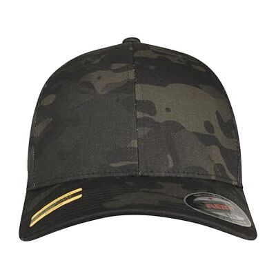 Flexfit Unisex Multicam Cap, keps för kvinnor och män, finns i 5 färger, storlekar S/M – L/XL, multicam black, L-XL Flexfit Unisex Multicam Cap, keps för kvinnor och män, finns i 5 färger, storlekar S/M – L/XL, multicam black, L-XL