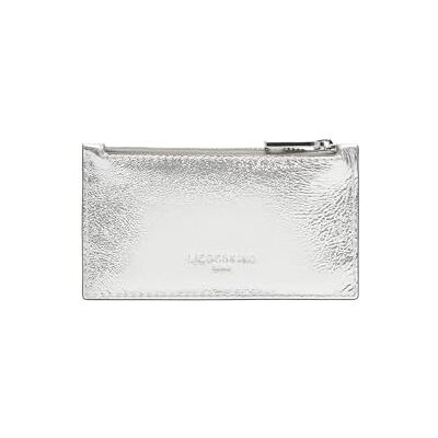 LIEBESKIND Kvinnor ny plånbok Xs Ryker dubbelvikt, metalliskt silver, X-Small LIEBESKIND Kvinnor ny plånbok Xs Ryker dubbelvikt, metalliskt silver, X-Small