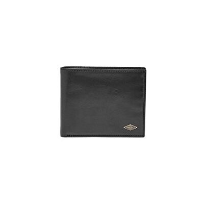Fossil plånbok för män Ryan, läder tvåfaldig svart 11,4 cm L x 2,5 cm B x 9,5 cm H ML3736001 Fossil plånbok för män Ryan, läder tvåfaldig svart 11,4 cm L x 2,5 cm B x 9,5 cm H ML3736001