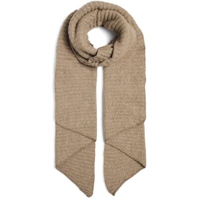 PIECES Dam Pcpyron Structured Long Scarf Noos Bc halsduk, Silver Mink, En Storlek PIECES Dam Pcpyron Structured Long Scarf Noos Bc halsduk, Silver Mink, En Storlek
