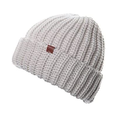 Bickley & Mitchell BICKLEY + MITCHELL Chunky Rib Beanie, Naturlig vit, En Storlek Bickley & Mitchell BICKLEY + MITCHELL Chunky Rib Beanie, Naturlig vit, En Storlek
