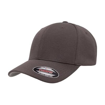 Flexfit Unisex Cool & Dry Sport Cap Baseballkeps, GRÅ, S/M Flexfit Unisex Cool & Dry Sport Cap Baseballkeps, GRÅ, S/M