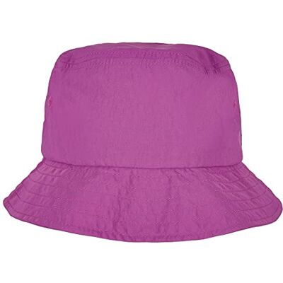 Flexfit Yupoong unisex hinkhatt av robust nylon vattenavvisande, fiskehatt i svart, gul eller lila, en storlek passar alla storlekar Flexfit Yupoong unisex hinkhatt av robust nylon vattenavvisande, fiskehatt i svart, gul eller lila, en storlek passar alla storlekar