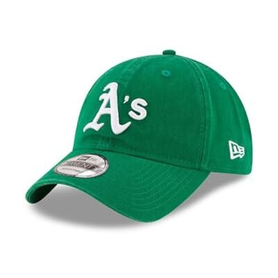 New Era 9Twenty Oakland Athletics KepsEra Damer/Herrar MLB cap basebollkeps Metallklämma, med skärm Vinter Höst Vår Sommar Sommar-Vinter One Size grön New Era 9Twenty Oakland Athletics KepsEra Damer/Herrar MLB cap basebollkeps Metallklämma, med skärm Vinter Höst Vår Sommar Sommar-Vinter One Size grön
