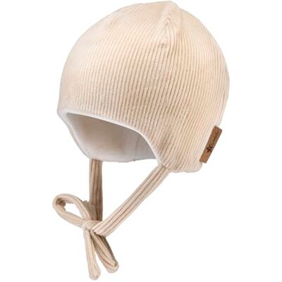Sterntaler Unisex utan beanie manchesterutseende, natur, 45 Sterntaler Unisex utan beanie manchesterutseende, natur, 45
