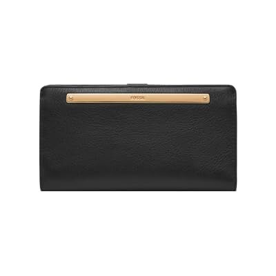 Fossil plånbok för kvinnor, Liza Ekoläder Smal Bifold, SL7891G001, 17,1 cm L x 2,5 cm B x 9,5 cm H Fossil plånbok för kvinnor, Liza Ekoläder Smal Bifold, SL7891G001, 17,1 cm L x 2,5 cm B x 9,5 cm H