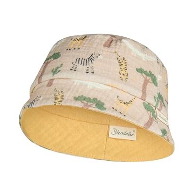 Sterntaler Fischerhut Z. Wenden Safari solhatt, beige, 39 unisex baby Sterntaler Fischerhut Z. Wenden Safari solhatt, beige, 39 unisex baby