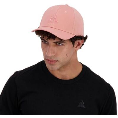 Le Coq Sportif ESS T/T-keps nr 1, rosa, L Le Coq Sportif ESS T/T-keps nr 1, rosa, L