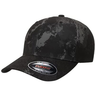 Flexfit Veil Camo Cap, herrmössa, finns i många olika färger, storlekar S/M till L/XL, flerfärgad, S-M Flexfit Veil Camo Cap, herrmössa, finns i många olika färger, storlekar S/M till L/XL, flerfärgad, S-M