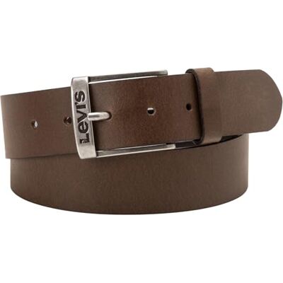 Levi's Unisex New Duncan bälte, BRUN, 70 cm Levi's Unisex New Duncan bälte, BRUN, 70 cm