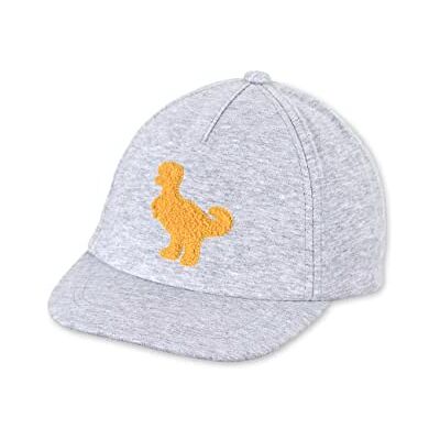 Sterntaler Unisex barn basebollkeps fluffig dino barnmössa, silver, normal, silver Sterntaler Unisex barn basebollkeps fluffig dino barnmössa, silver, normal, silver