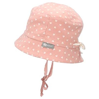 Sterntaler Flickors hjärthatt, Mjuk rosa, 47 Sterntaler Flickors hjärthatt, Mjuk rosa, 47