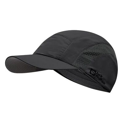 Jack Wolfskin Vent Cap Baseballkeps, Svart, En Storlek Unisex Vuxen, Svart, one size Jack Wolfskin Vent Cap Baseballkeps, Svart, En Storlek Unisex Vuxen, Svart, one size