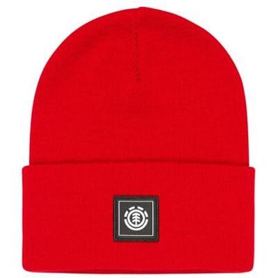 Element High Icon Beanie röd mössa i en storlek Element High Icon Beanie röd mössa i en storlek