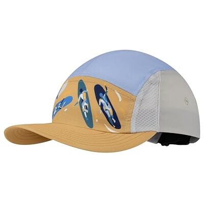 Buff Flexibel Go 5-panel keps, UPF50, justerbar, hållbar, lätt, löpning, återvunna material, bekväm L/XL blå Buff Flexibel Go 5-panel keps, UPF50, justerbar, hållbar, lätt, löpning, återvunna material, bekväm L/XL blå