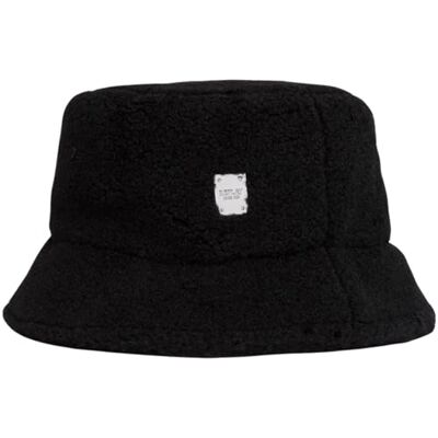 Replay Damhatt i teddy-päls, svart 0098 (svart), S/M, 0098 SVART, M Replay Damhatt i teddy-päls, svart 0098 (svart), S/M, 0098 SVART, M