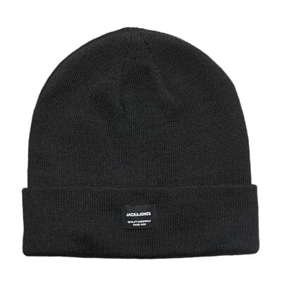JACK & JONES JACK&JONES JUNIOR Pojkar Jacdna Beanie Jr mössa, svart, L JACK & JONES JACK&JONES JUNIOR Pojkar Jacdna Beanie Jr mössa, svart, L