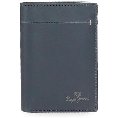 Pepe Jeans Staple Vertikal Plånbok Blå 8,5x11,5x1 cms Läder, Blå, Talla única, Vertikal plånbok med plånbok Pepe Jeans Staple Vertikal Plånbok Blå 8,5x11,5x1 cms Läder, Blå, Talla única, Vertikal plånbok med plånbok