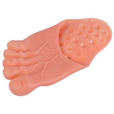 Bristol Novelty MD213 Jumbo fötter, rosa, unisex – vuxna, beige/rosa, en storlek Bristol Novelty MD213 Jumbo fötter, rosa, unisex – vuxna, beige/rosa, en storlek