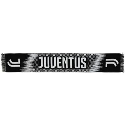 JUVENTUS Jaquard vit bokstäver halsduk (Sc/Ju/J-2400206), officiell produkt JUVENTUS Jaquard vit bokstäver halsduk (Sc/Ju/J-2400206), officiell produkt