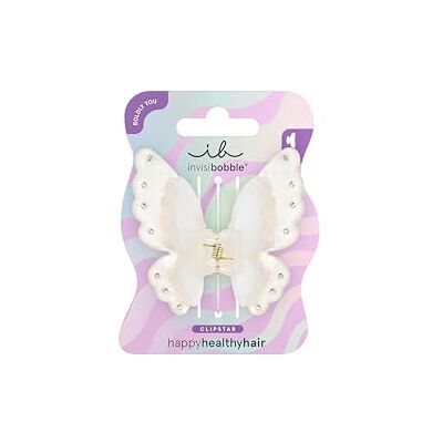 invisibobble Clipstar M Fairy Fierce (1 styck) – hårklämma för kvinnor i fjärilsdesign – glittrande hårklämma med fjäril – för tunt och tjockt hår – magisk statement bit för varje look invisibobble Clipstar M Fairy Fierce (1 styck) – hårklämma för kvinnor i fjärilsdesign – glittrande hårklämma med fjäril – för tunt och tjockt hår – magisk statement bit för varje look