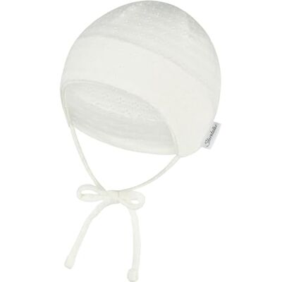 Sterntaler Beanie Struktur Basker, Vit, 33 Unisex Baby Sterntaler Beanie Struktur Basker, Vit, 33 Unisex Baby