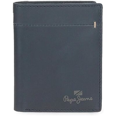 Pepe Jeans Staple Vertikal Plånbok Blå 8,5x10,5x1 cms Läder, Blå, Talla única, Vertikal plånbok med plånbok Pepe Jeans Staple Vertikal Plånbok Blå 8,5x10,5x1 cms Läder, Blå, Talla única, Vertikal plånbok med plånbok