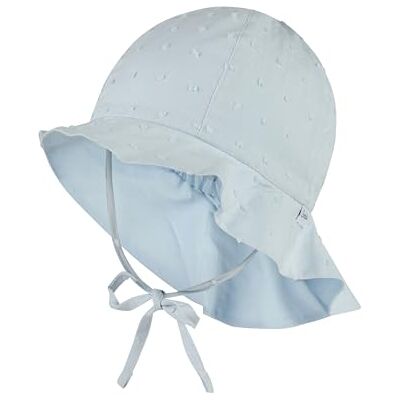 Sterntaler Sonnenhut 3D Punkte Solhatt, Ljusblå, 51 Unisex Baby Sterntaler Sonnenhut 3D Punkte Solhatt, Ljusblå, 51 Unisex Baby