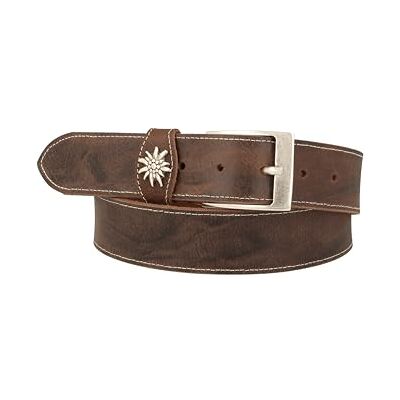MGM Unisex kostymbälte med ädelvitt bälte, brun, 105, BRUN, 105 cm MGM Unisex kostymbälte med ädelvitt bälte, brun, 105, BRUN, 105 cm