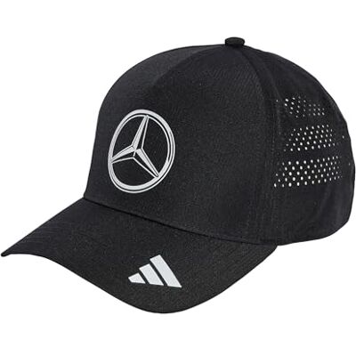 adidas Unisex Vuxen MERCEDES AMG PETRONAS FORMULA ONE TEAM MECHANICS CLIMACOOL TRUCKER CAP, black/REFLECTIVE SILVER, XS adidas Unisex Vuxen MERCEDES AMG PETRONAS FORMULA ONE TEAM MECHANICS CLIMACOOL TRUCKER CAP, black/REFLECTIVE SILVER, XS