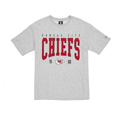 Kansas City Chiefs New Era keps NFL överdimensionerad t-shirt satin applikation lapp logotyp ljung grå unisex Kansas City Chiefs New Era keps NFL överdimensionerad t-shirt satin applikation lapp logotyp ljung grå unisex