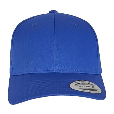 Flexfit Curved Classic Snapback, herrmössa, finns i många olika färger, storlekar, en storlek, Kunglig, one size Flexfit Curved Classic Snapback, herrmössa, finns i många olika färger, storlekar, en storlek, Kunglig, one size