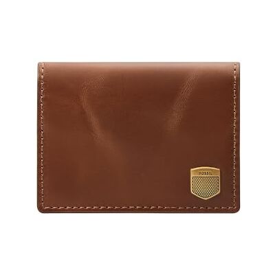 Fossil Hayes Läder eller Polyester Plånbok för Män Fossil Hayes Läder eller Polyester Plånbok för Män