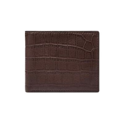 Fossil Derrick Läder eller Polyester Plånbokset för Män Fossil Derrick Läder eller Polyester Plånbokset för Män
