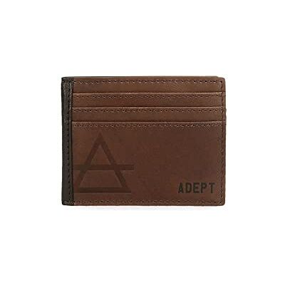 ADEPT Jim kortfodral brunt 9,5 x 7,5 cm läder, brunt, kortfack, BRUN, kortfack ADEPT Jim kortfodral brunt 9,5 x 7,5 cm läder, brunt, kortfack, BRUN, kortfack