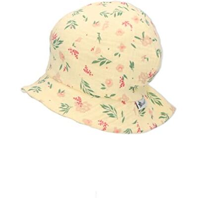 Sterntaler Flicka Sonnenhut Fleuro hatt, Vanilj, 53 Sterntaler Flicka Sonnenhut Fleuro hatt, Vanilj, 53