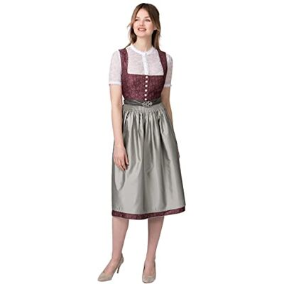 Stockerpoint Dam Dirndl Leonora-klänning, Bordeaux, Standard Stockerpoint Dam Dirndl Leonora-klänning, Bordeaux, Standard