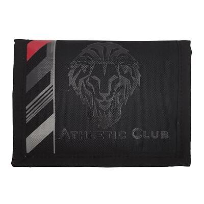 CYPBRANDS CyP Bradns Athletic Club, plånbok, plånbok, tillbehör, fotboll, officiell produkt, svart, Estandar CYPBRANDS CyP Bradns Athletic Club, plånbok, plånbok, tillbehör, fotboll, officiell produkt, svart, Estandar