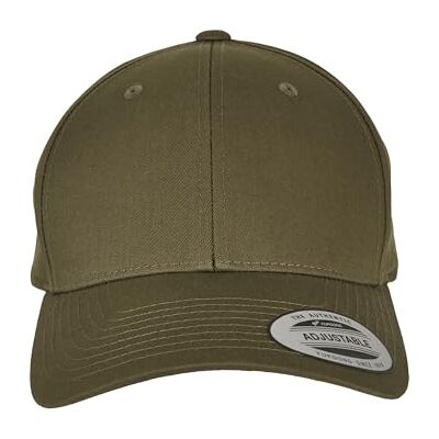 Flexfit kvinnor och män baseballkepsar böjd klassisk snapback-keps, buck, one size Flexfit kvinnor och män baseballkepsar böjd klassisk snapback-keps, buck, one size