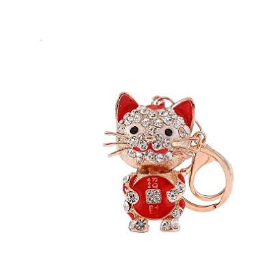 lachineuse Katt Maneki Neko som nyckelring lachineuse Katt Maneki Neko som nyckelring