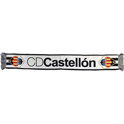 C.D. Castellon Unisex tyg vit halsduk, 130 x 20 cm, Vit C.D. Castellon Unisex tyg vit halsduk, 130 x 20 cm, Vit