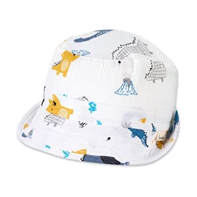Sterntaler Unisex barn fiskarhatt dinos barnhatt, ecru, normal, ecru Sterntaler Unisex barn fiskarhatt dinos barnhatt, ecru, normal, ecru