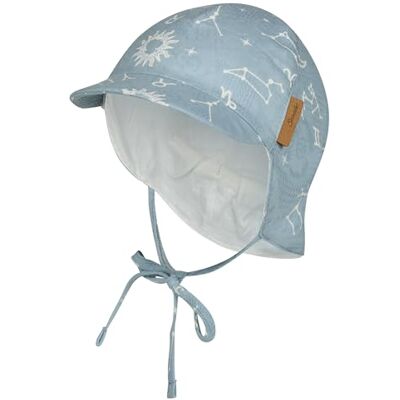 Sterntaler Schirmmütze Nackens. Sternbild Solhatt, Grå/Blå, 45 Unisex Barn Sterntaler Schirmmütze Nackens. Sternbild Solhatt, Grå/Blå, 45 Unisex Barn