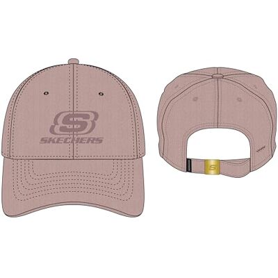 Skechers Dam tvättad trippel S hatt rosa, Rosa, one size Skechers Dam tvättad trippel S hatt rosa, Rosa, one size